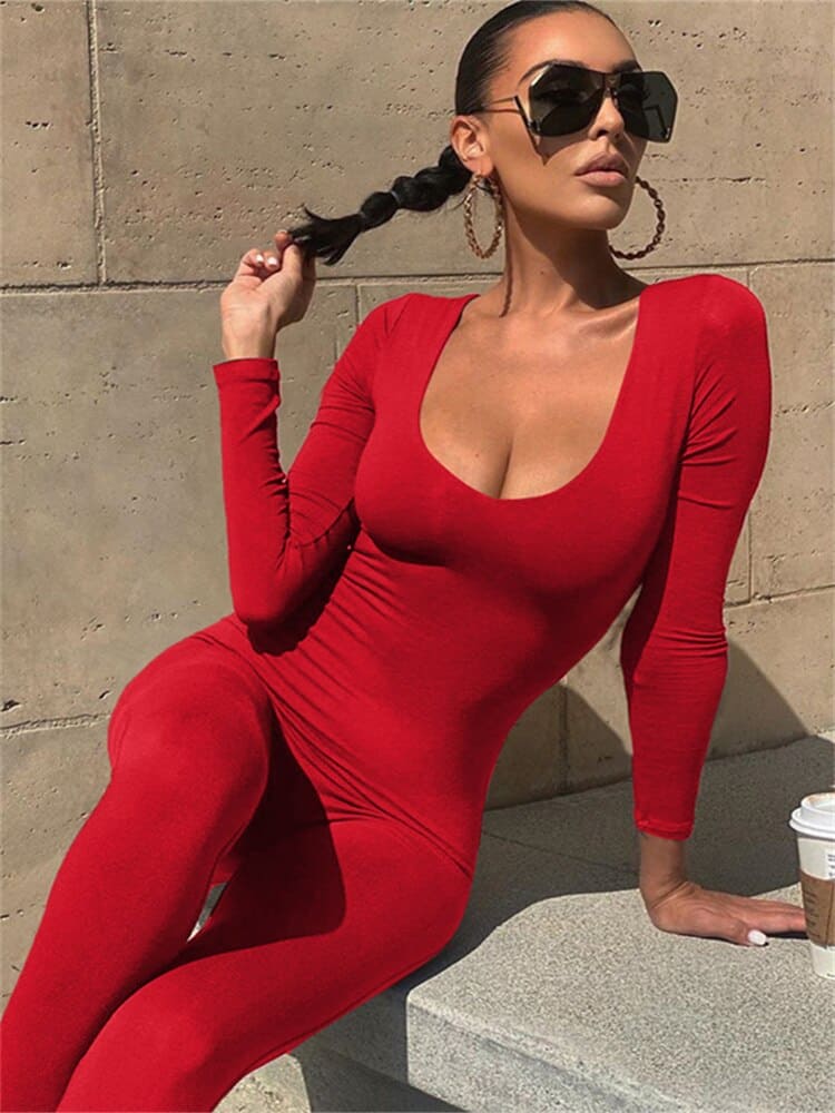 Sexy Bodysuit Catsuit für Damen