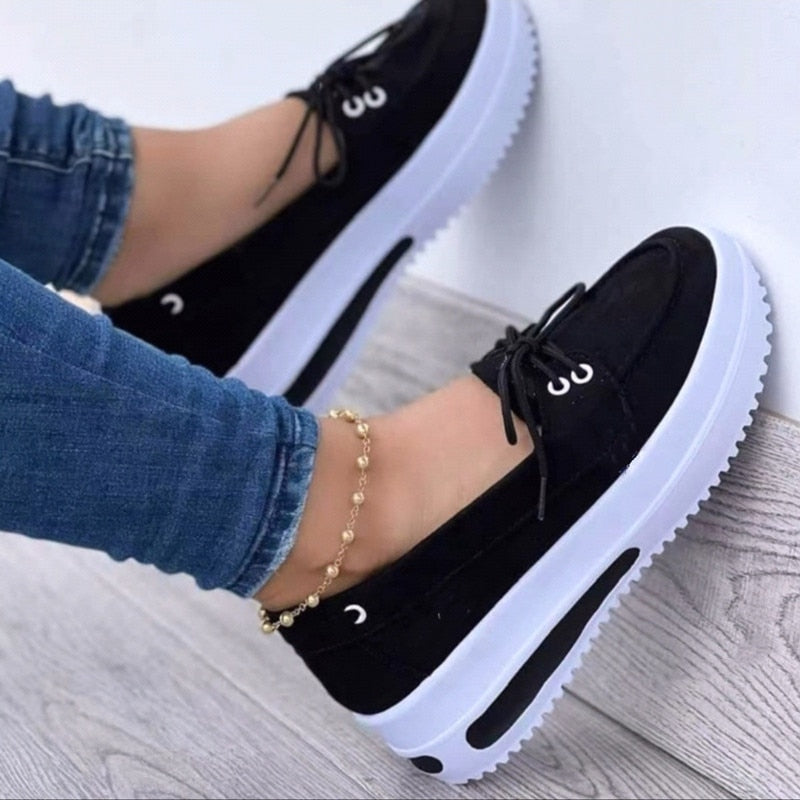 Heidi-Mode | Loafers mit Keilabsatz für Damenschuhe Kollektion