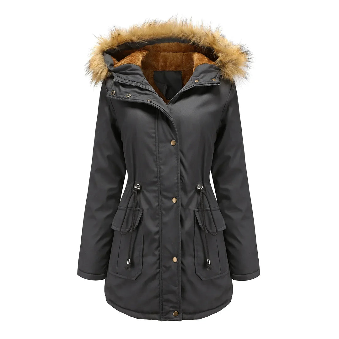 Heidi-Mode | Parka Lang mit Pelzfutter