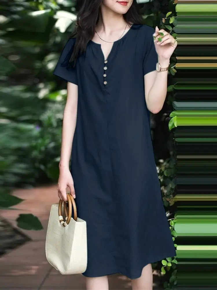 Elegant Cotton Sundress