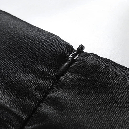 Schwarz/weiße Kleid