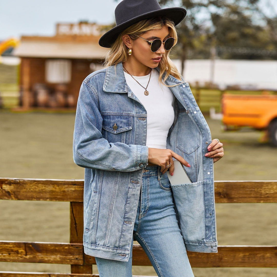 Heidi-Mode | Die Vintage Jeansjacke Unter Ihrem Mantel