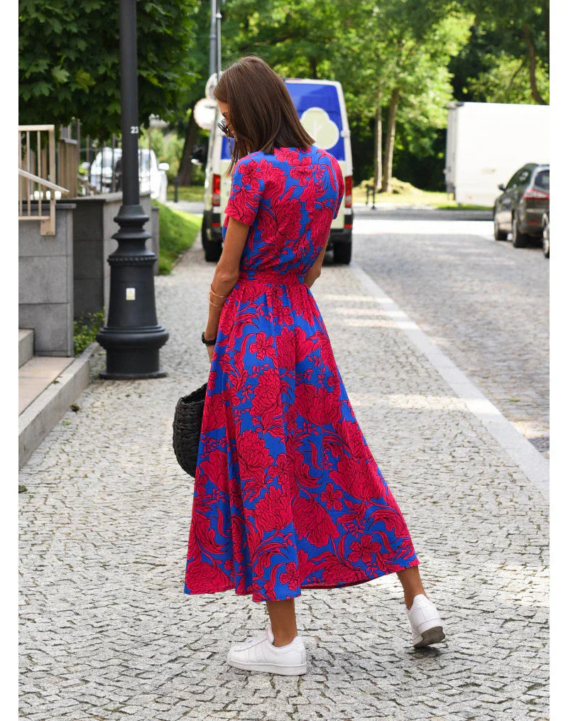 Heidi-Mode | Lange Sommer Strandkleid
