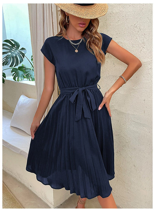 Heidi-Mode | Plisseekleid In Fließender Eleganz für Damen