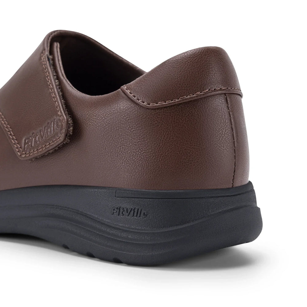 Heidi-Mode | Lederschuhe mit Breiter Öffnung