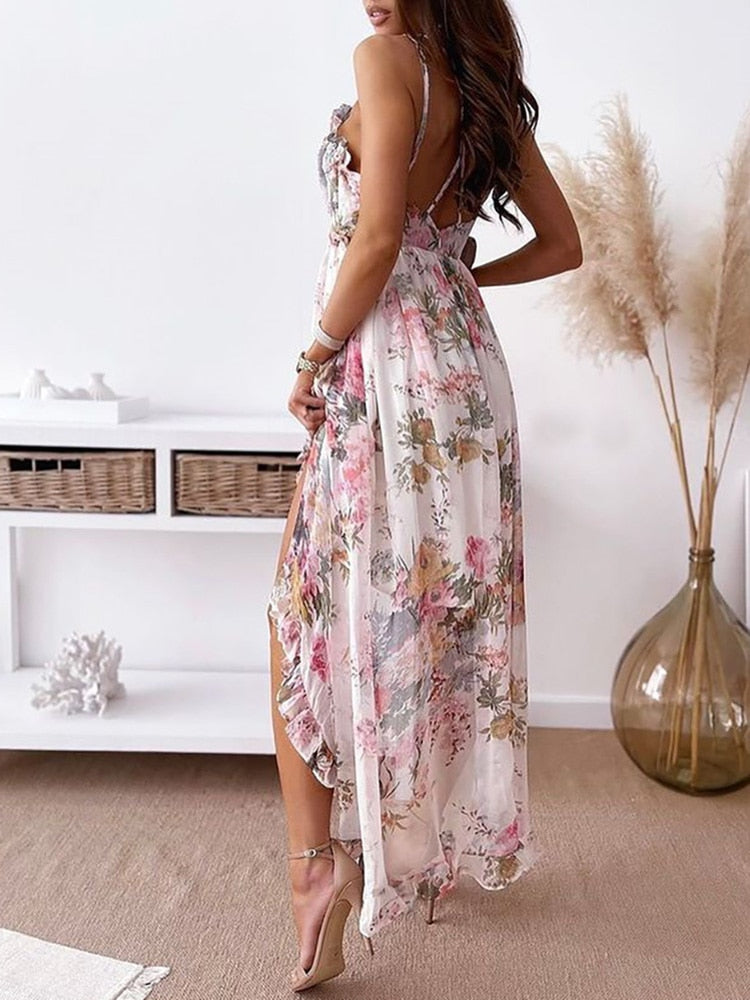 Heidi-Mode | Wunderschönes Schweigende Chiffon Kleid