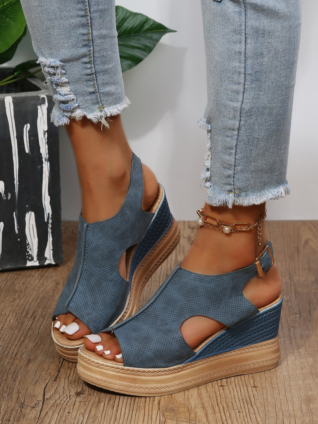 Heidi-Mode | Casual Kilklackar Sandalen