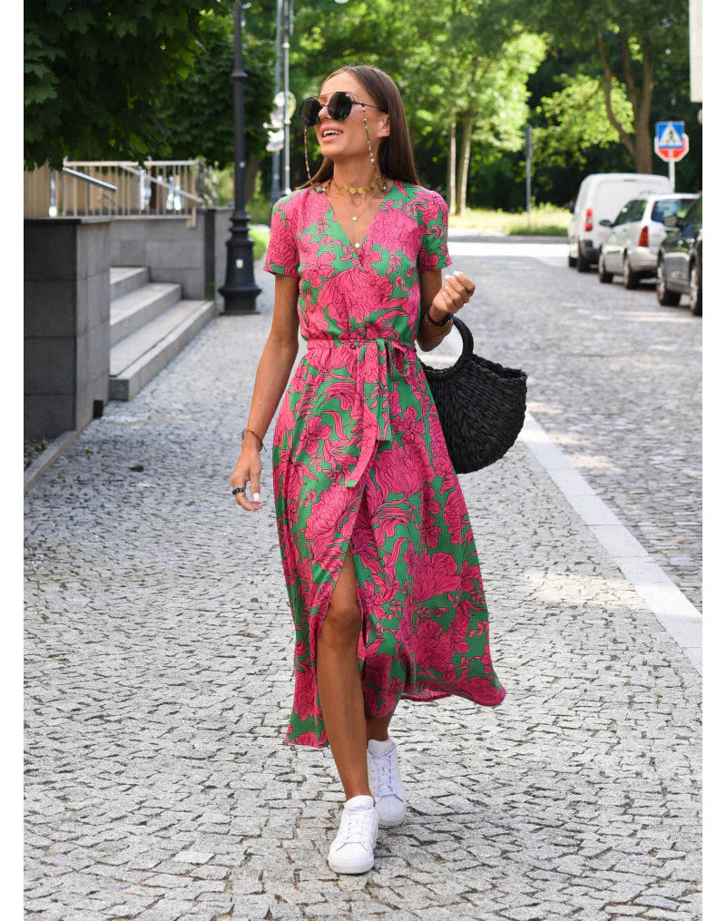 Heidi-Mode | Lange Sommer Strandkleid