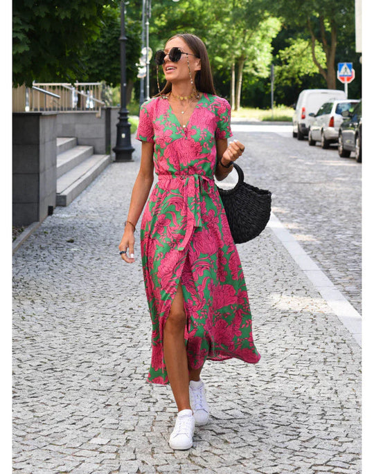 Heidi-Mode | Lange Sommer Strandkleid