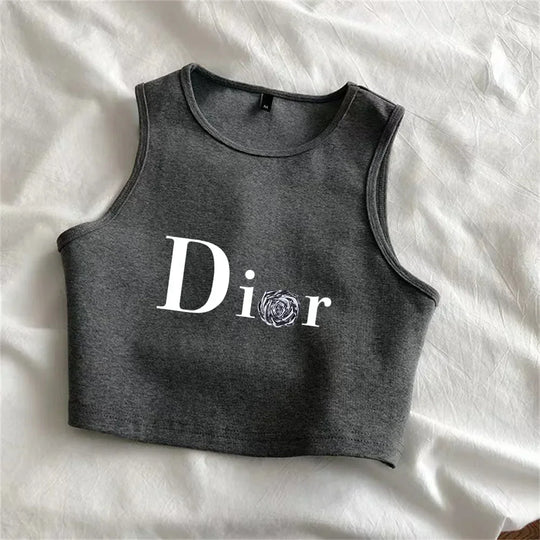 Heidi-Mode | Sommer Neue Damenweste mit Modeinspiriertem Gedrucktem Design, Ein Must-Have Weste für Legere und Coole Sommer