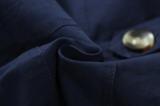 Heidi-Mode - Stylischer langer Herbst-Trenchcoat für Herren