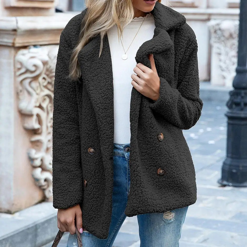 Heidi-Mode | Kurze Teddyjacke