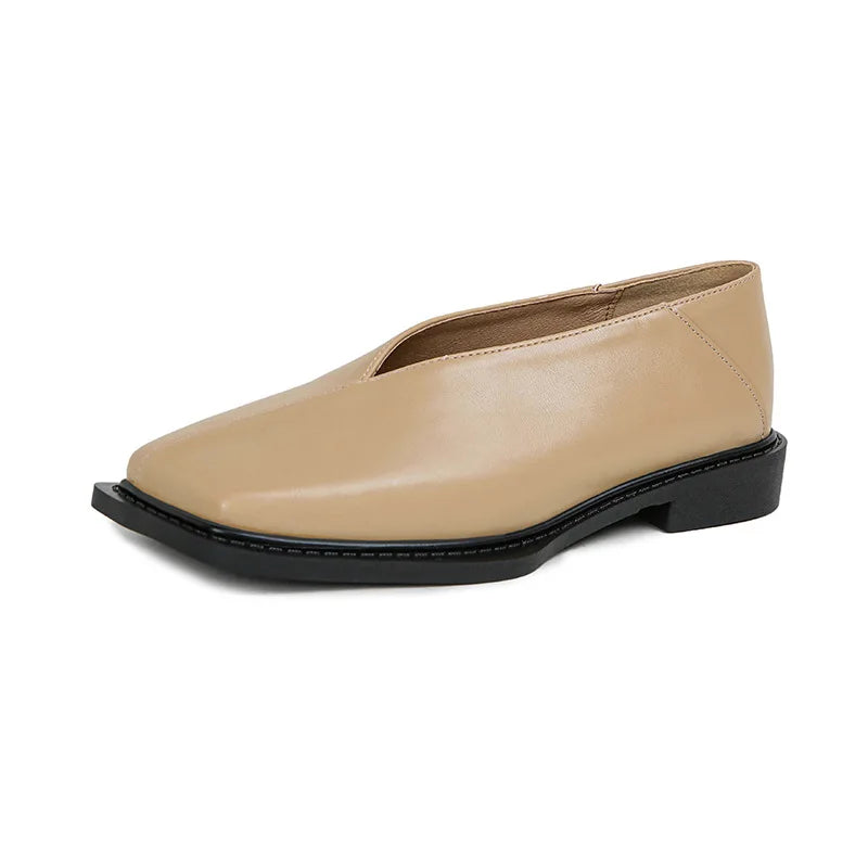Heidi-Mode | Neue Frühlings Frauen Oberbekleidung Schuhe Quadrat Zehen Design Mary Jane Schuhe Frauen Bequem Niedrig Absatz Schuhe Arbeit Boot Schuhe