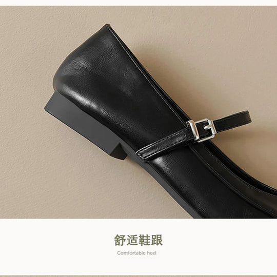 Heidi-Mode | Elegante High Heels Marie Jane Schuhe mit Bootsschuh-Details