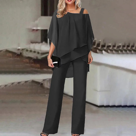 Heidi-Mode | Cold Shoulder Jumpsuit für Damen