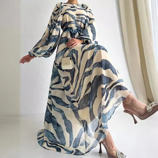 Heidi-Mode | Schönes Kaftan Lang Kleid