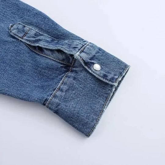 Heidi-Mode | Elegante Denim Kleid Damen Mode Fest Neu In Kurze Kleider Damenbekleidung Sommer Kleid Streetwear