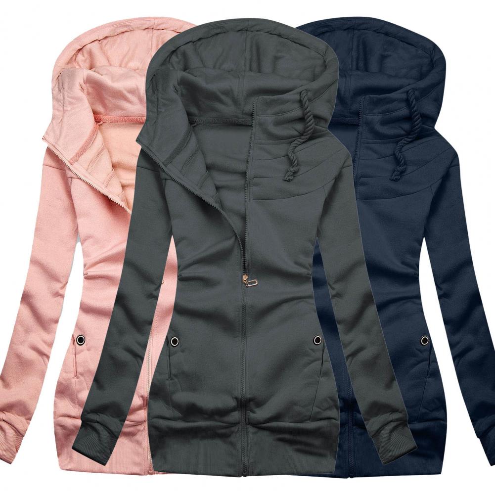 Heidi-Mode | Oversized Zip Hoodie mit Fleece für Frauen