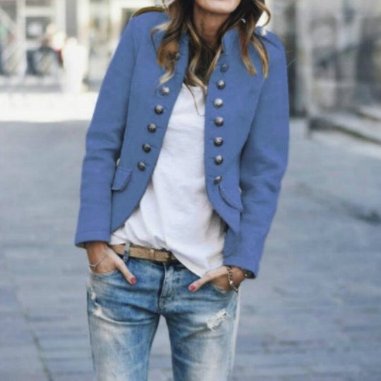 Heidi-Mode | Blazer Mit Modernen Knöpfen Für Einen Schlanken, Trendigen Look
