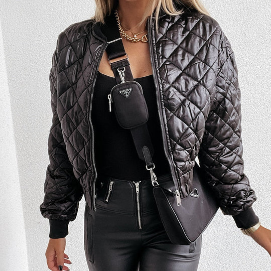 Heidi-Mode | Steppjacke - Gekürzte Bomber-Style