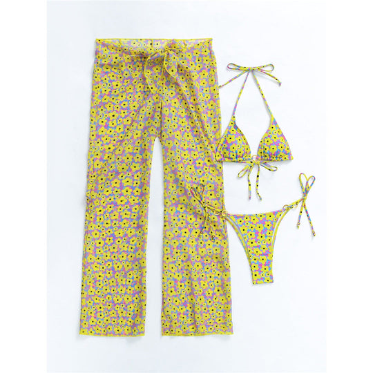 Heidi-Mode | Print Scrunch Butt Bikini Satzs & Hosen