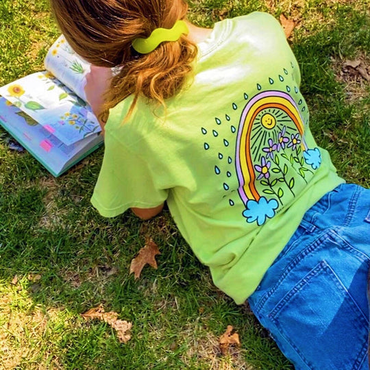 „RAINBOW“ T-Shirt für Damen