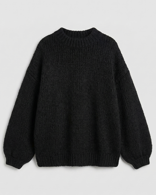 Flauschiger Oversize Pullover Damen | Heidi-Mode