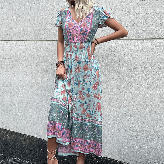 Boho-Kleid für den Sommer