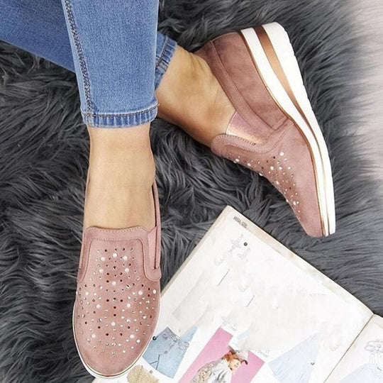 Heidi-Mode | Bequeme Schuhe mit Absätzen und Weichem Fußbett