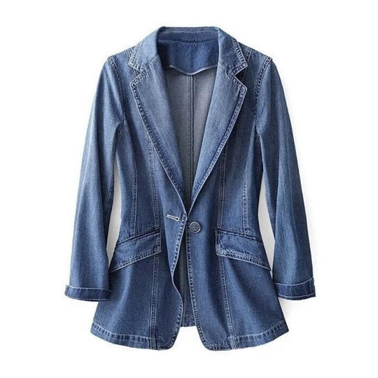 lockerer Denim-Blazer