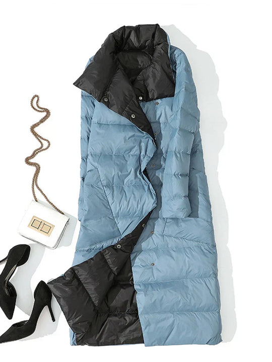 Heidi-Mode | Lange Karierte mit Taschen für Damen Ideal für Den Winter