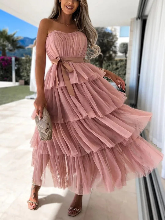 Heidi-Mode | Hochzeitscocktailkleid Boheme Chic