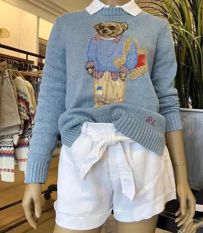 Heidi-Mode | Bärenstrickpullover