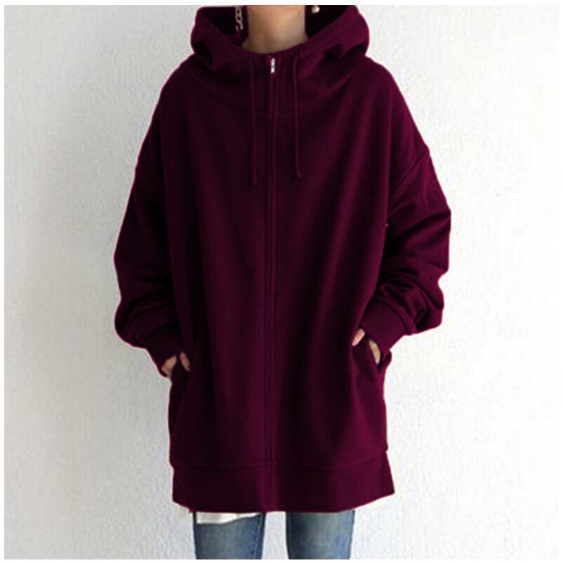 Heidi-Mode - Lange Herbst Strickjacke