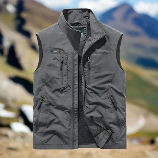 Heidi-Mode | Lässiges Multifunktionales Outdoor Westen für Männer