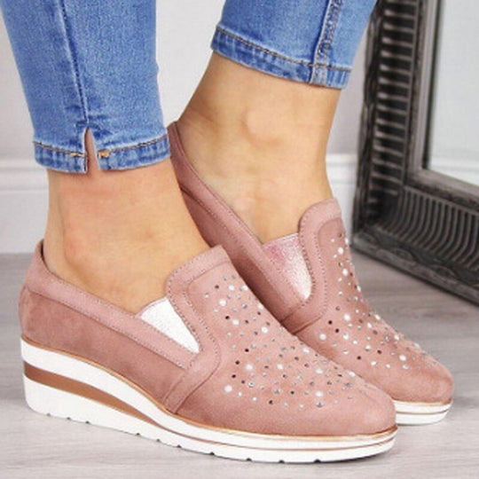 Heidi-Mode | Bequeme Schuhe mit Absätzen und Weichem Fußbett