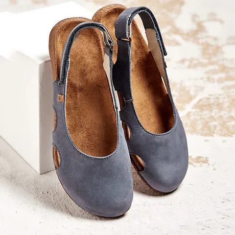 Heidi-Mode | Damen Slingback Komfort Sandalen
