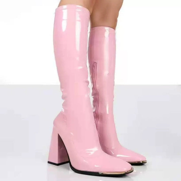 Heidi-Mode | Bequeme Rutschfest Engel Stiefel mit Reissverschluss