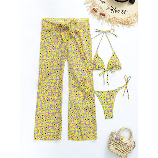 Heidi-Mode | Print Scrunch Butt Bikini Satzs & Hosen