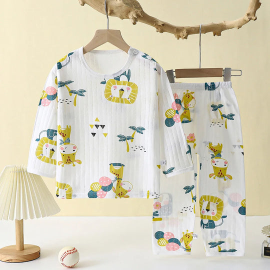 Heidi-Mode Dreams Bequemes Pyjama-Set für die Kleinen