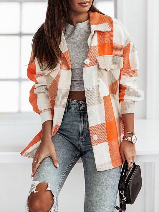 Heidi-Mode | Oversized Karierte Bluse