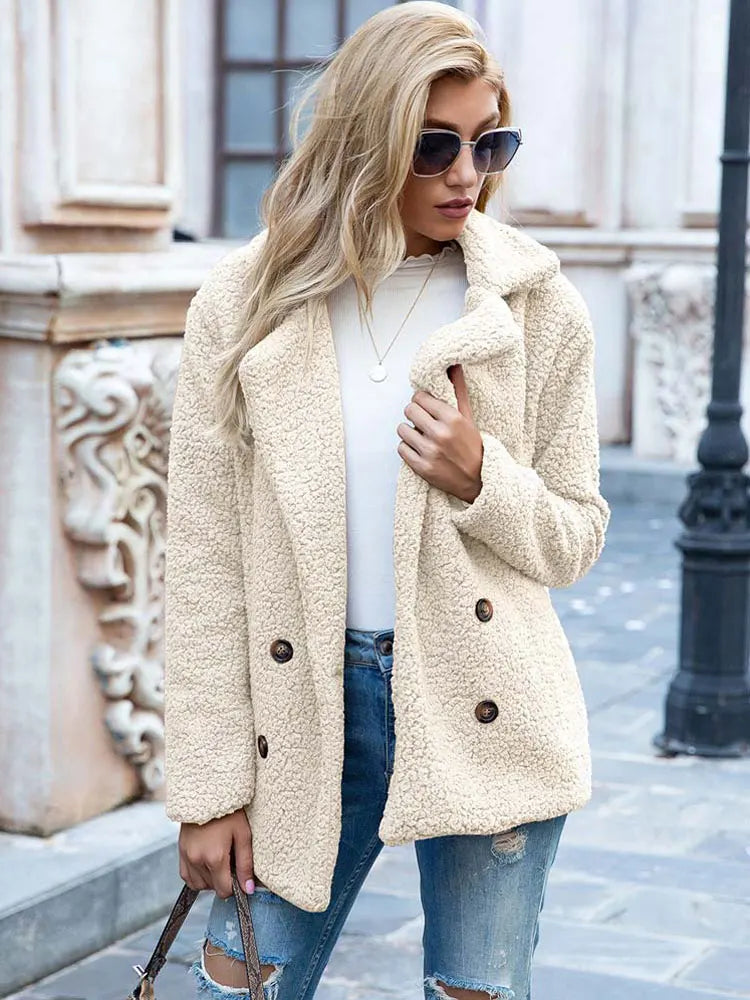 Faux-Fur-Jacke