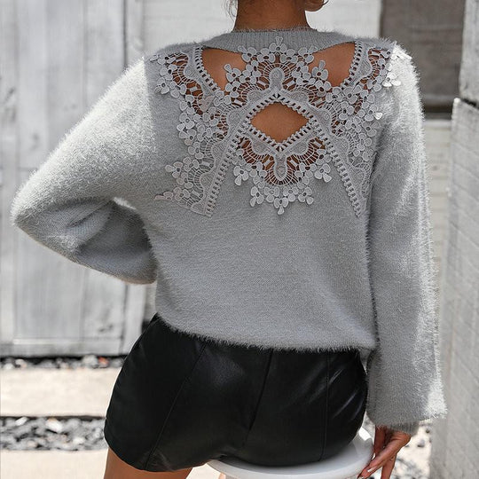 Heidi-Mode | Trendy Flauschiger Pullover