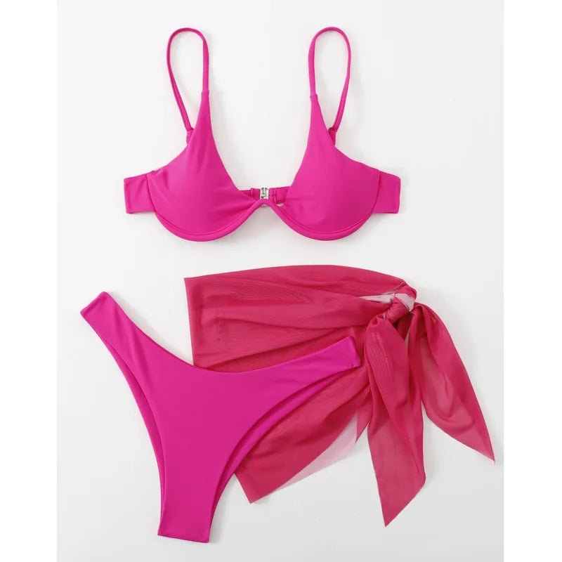 Heidi-Mode | Sommer Sexye Bikinis Badmode Damen Badmode Push-Up Damenbadmode Badeanzüge Brasilianische Mädchen Bikini Strand Pool Bade