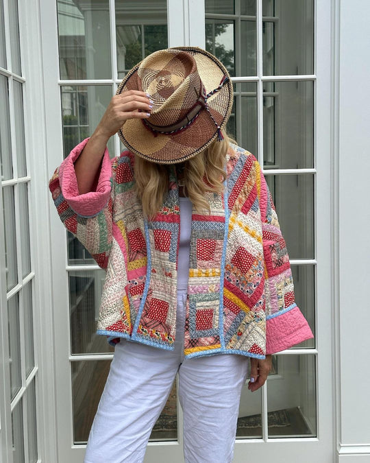 Heidi-Mode | Lässige Patchwork Steppjacke