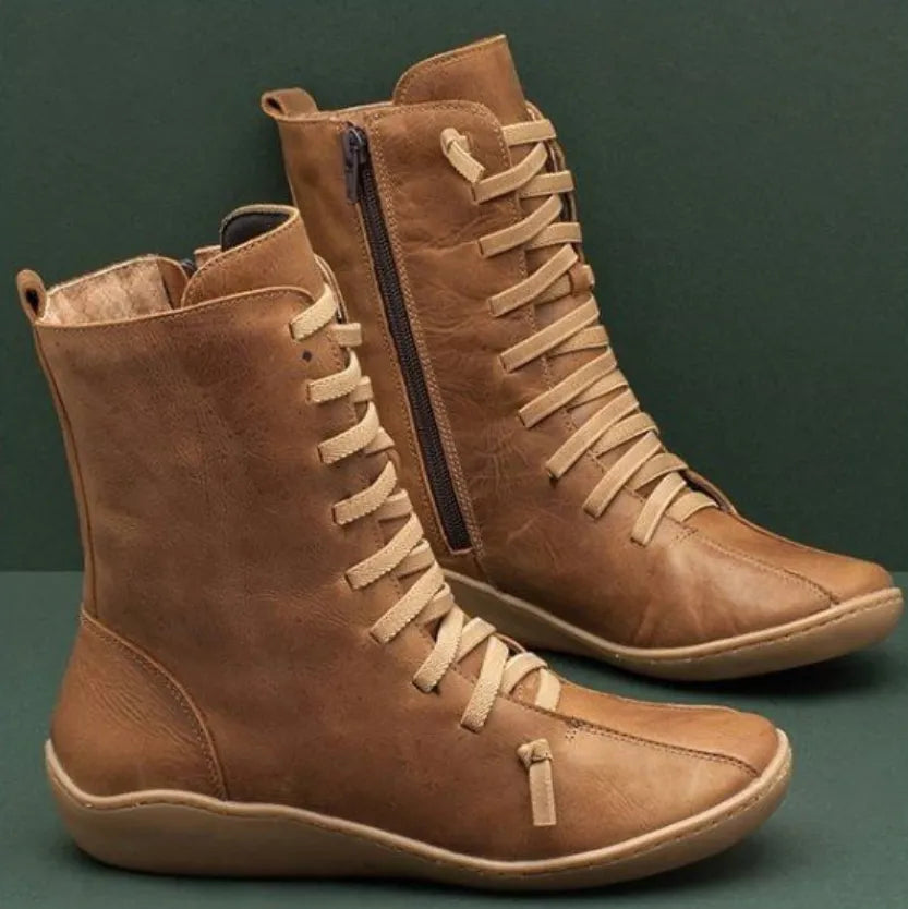 Heidi-Mode - Damen Freizeitstiefel aus Naturleder