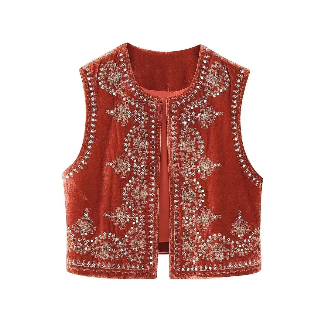 Heidi-Mode | Eleganter Bestickter Cardigan