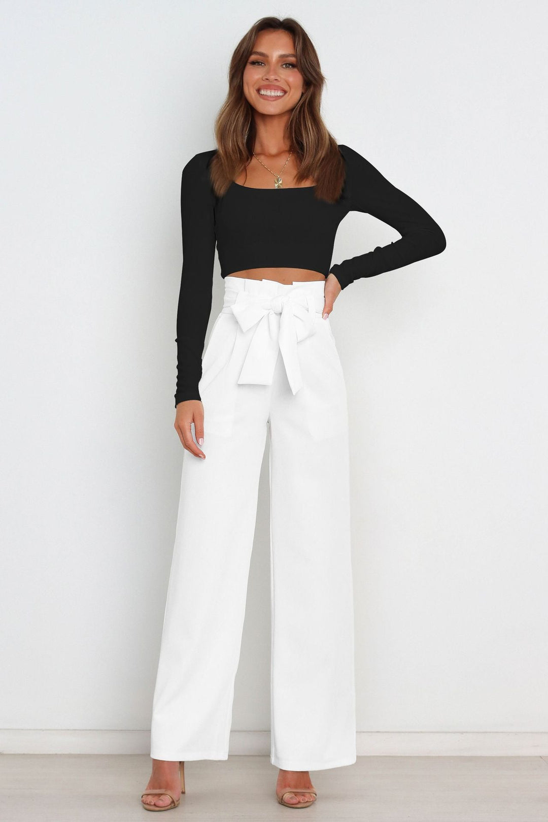 Heidi-Mode | Leicht und Flexibel Damen Leinenhose Viele Farben