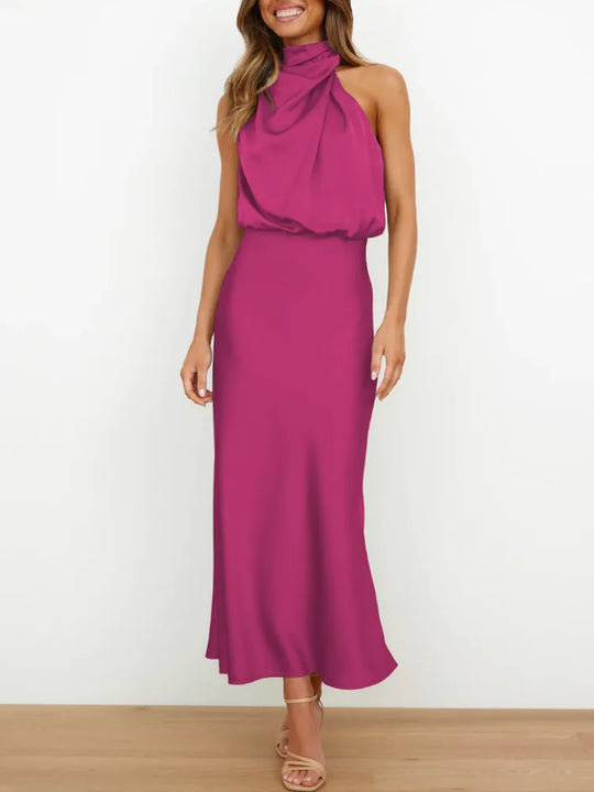 Heidi-Mode | Verführerische Satin Abendkleider für Damen