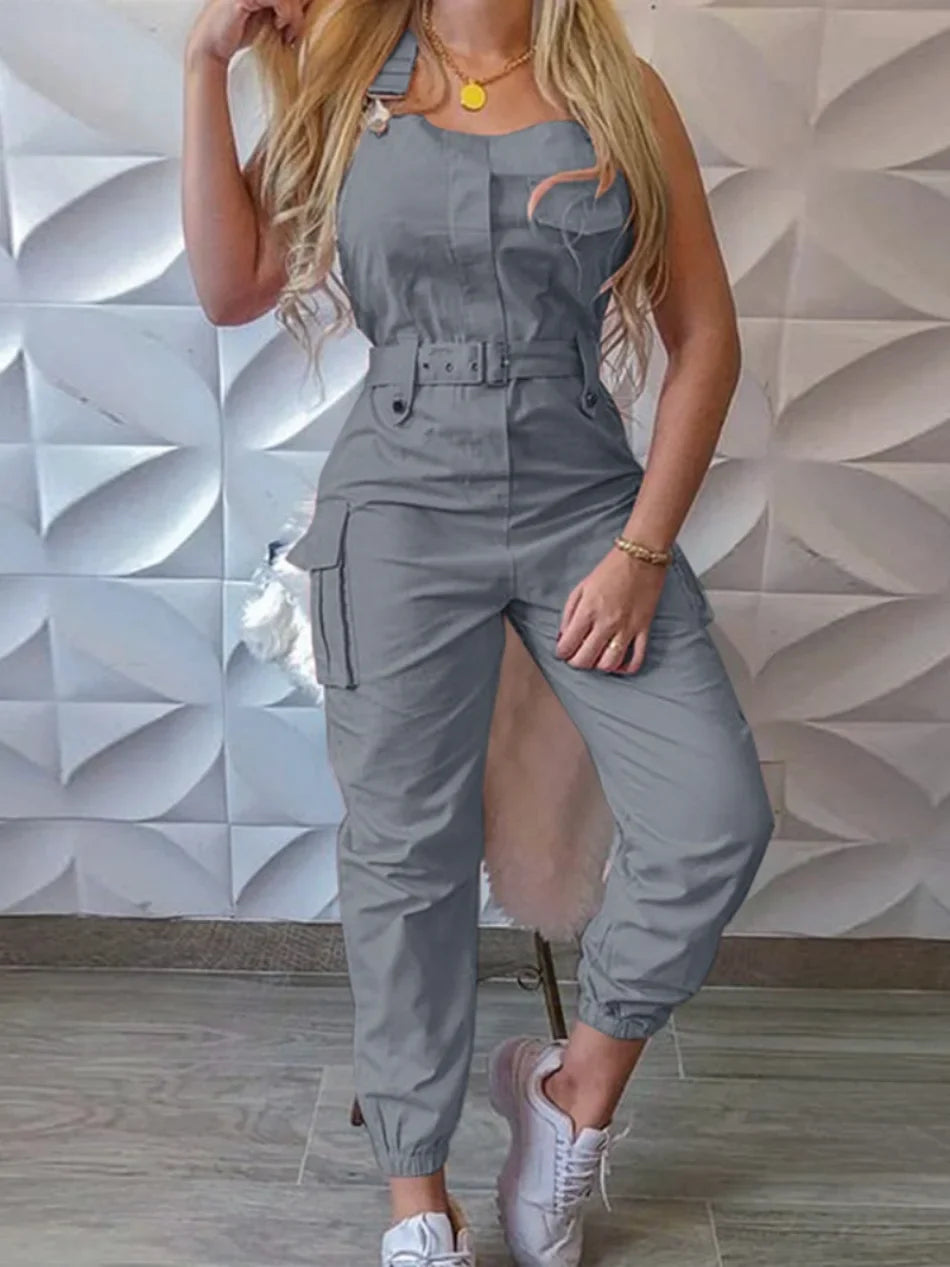 Heidi-Mode | Stilvoller Cargo Jumpsuit